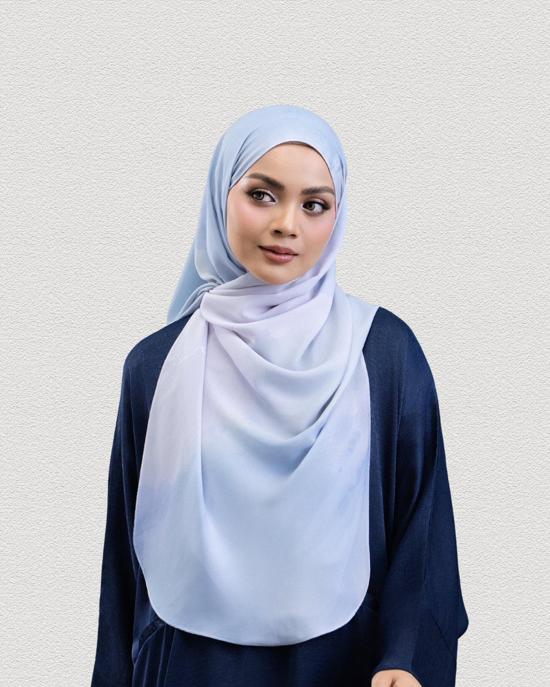 Leya Printed : Awan in Sea Green