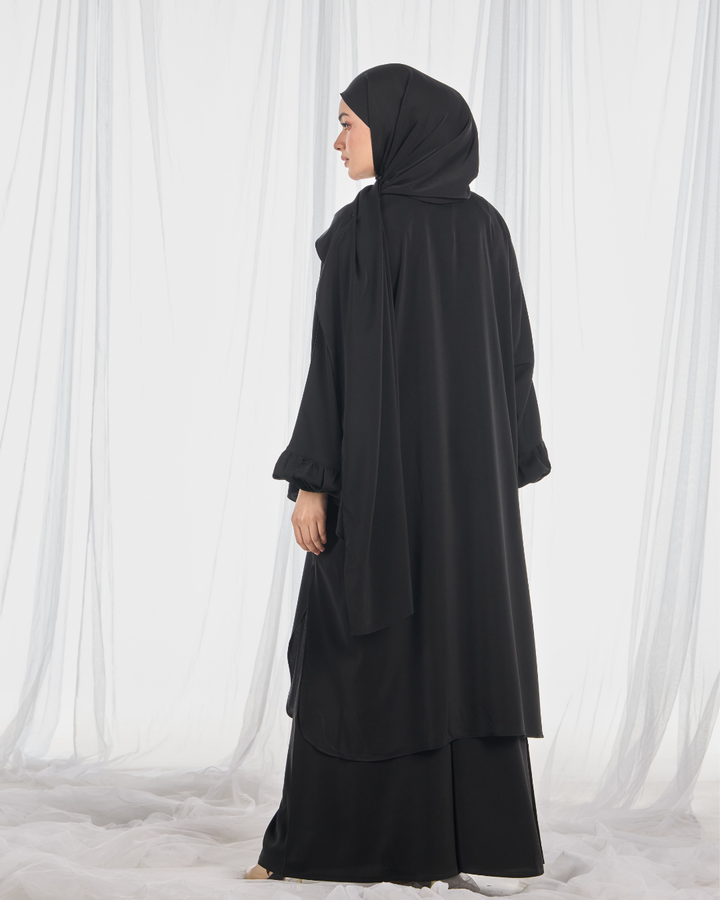 Hajar Pantsuit in Black