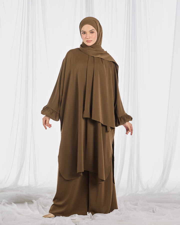 Hajar Pantsuit in Olive