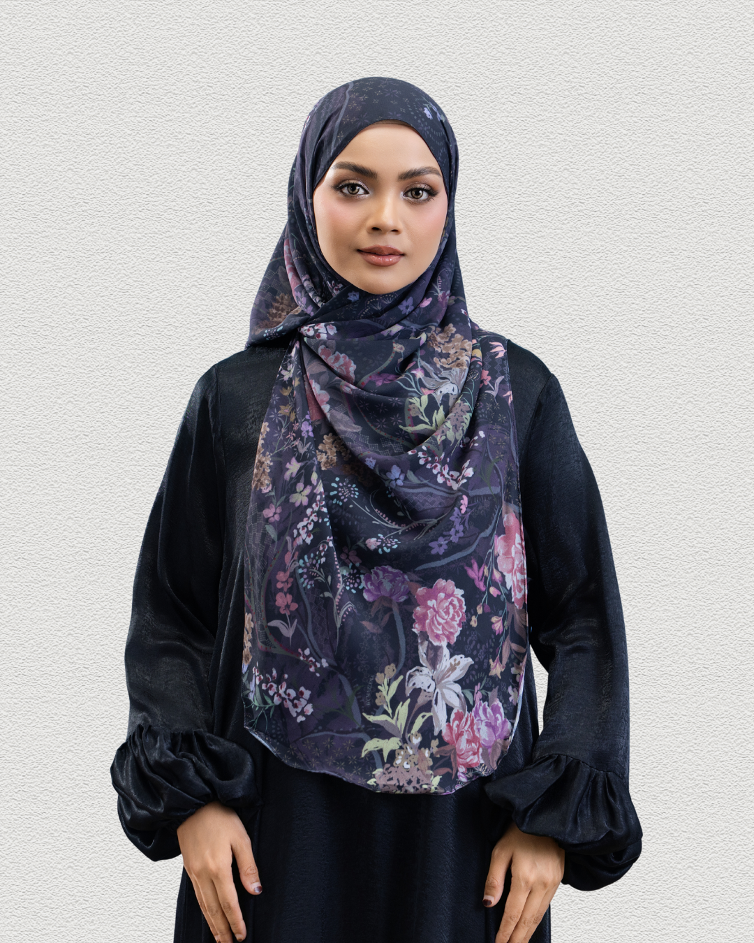 Leya Printed : Andalusia in Black