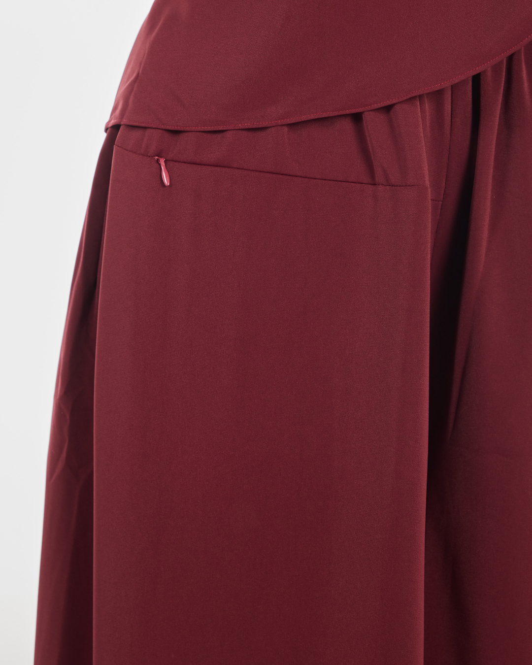 Hajar Pantsuit in Maroon