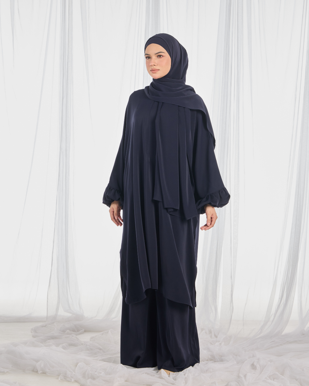 Hajar Pantsuit in Navy