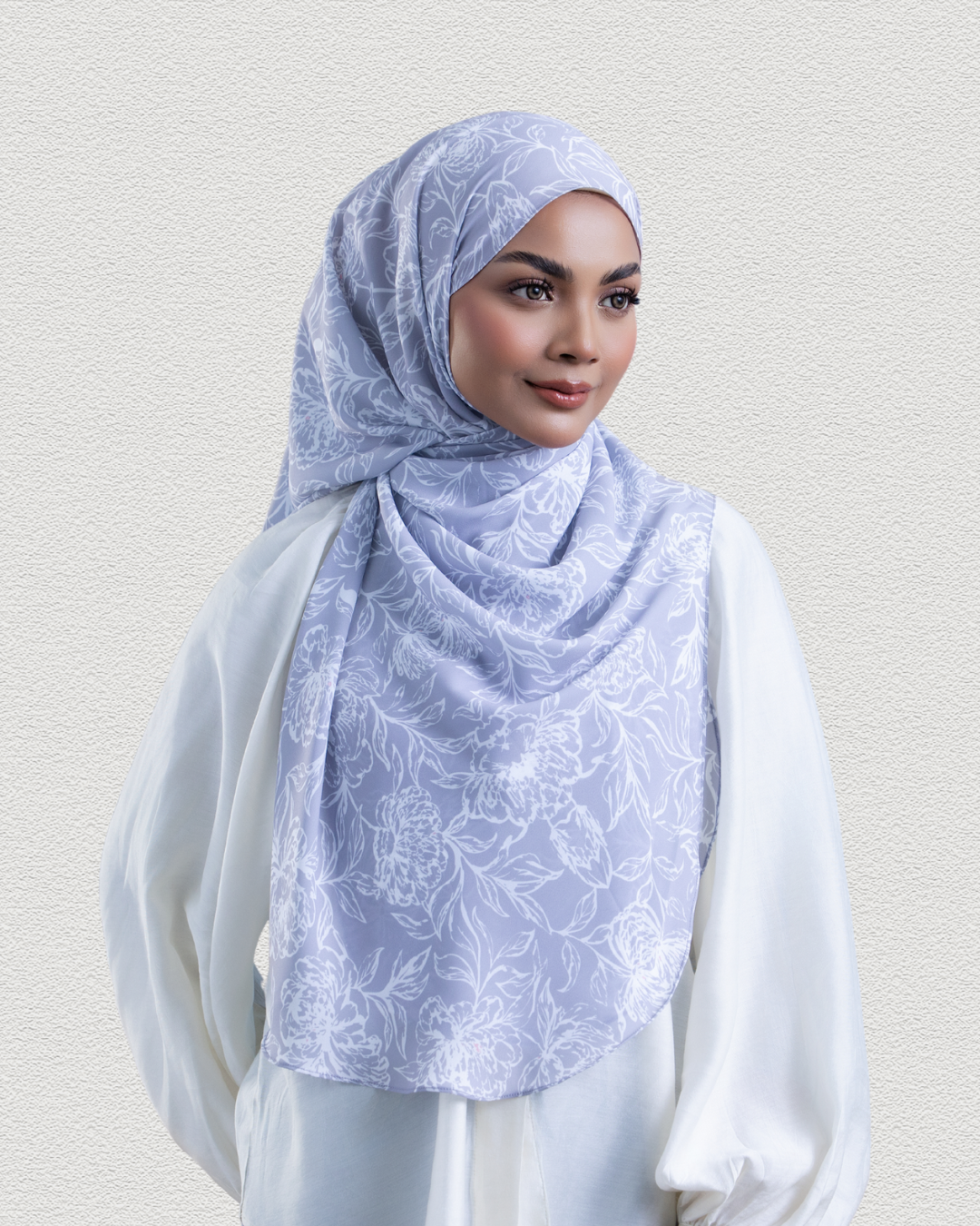 Leya Printed: Liberty in Slate Grey