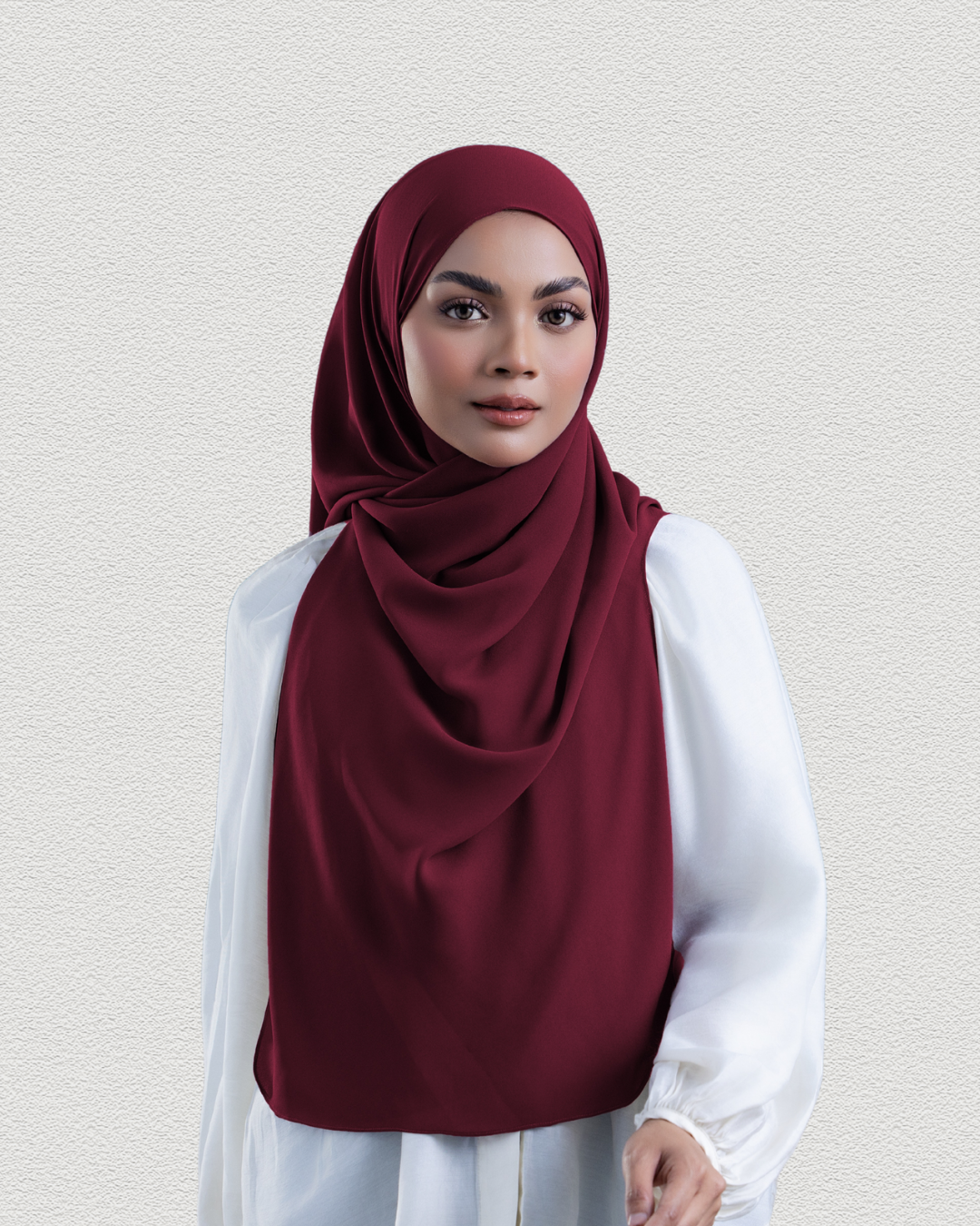 Leya Plain: Maroon