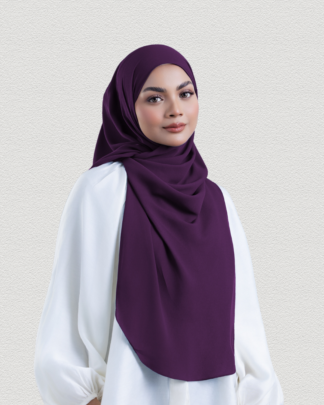Leya Plain: Rich Purple
