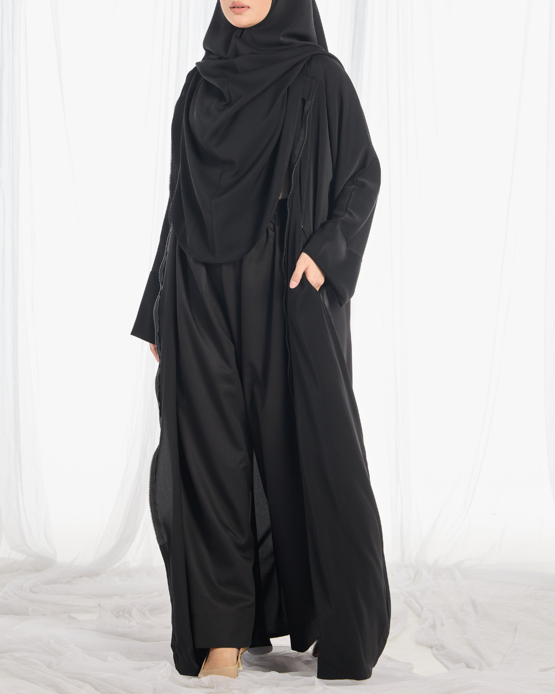 Safa Khimar Umrah Set in Black