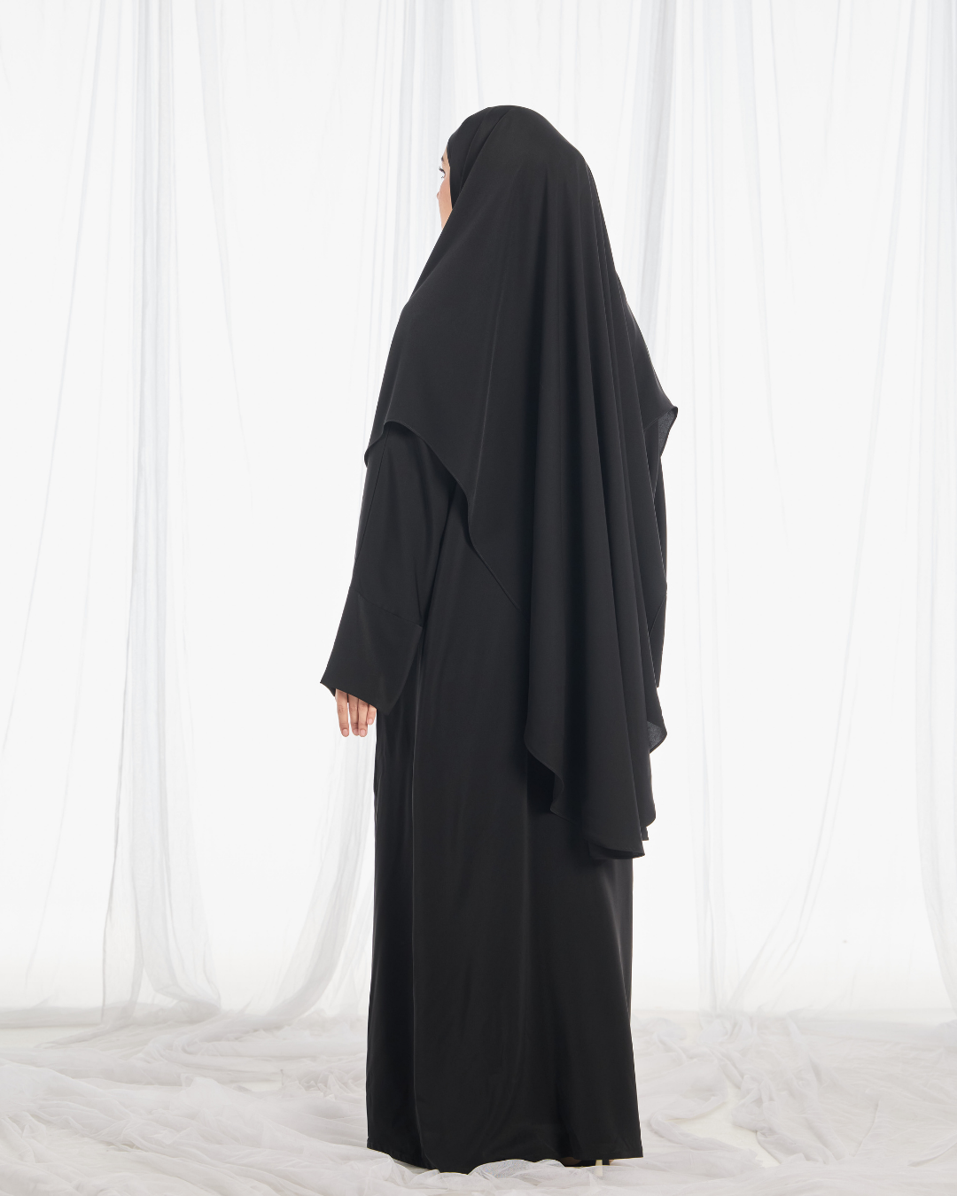 Safa Khimar Umrah Set in Black