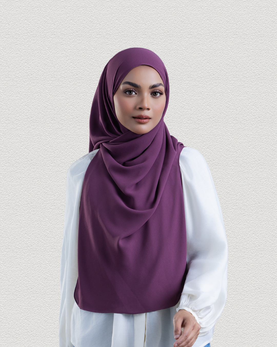 Leya Plain: Eggplant