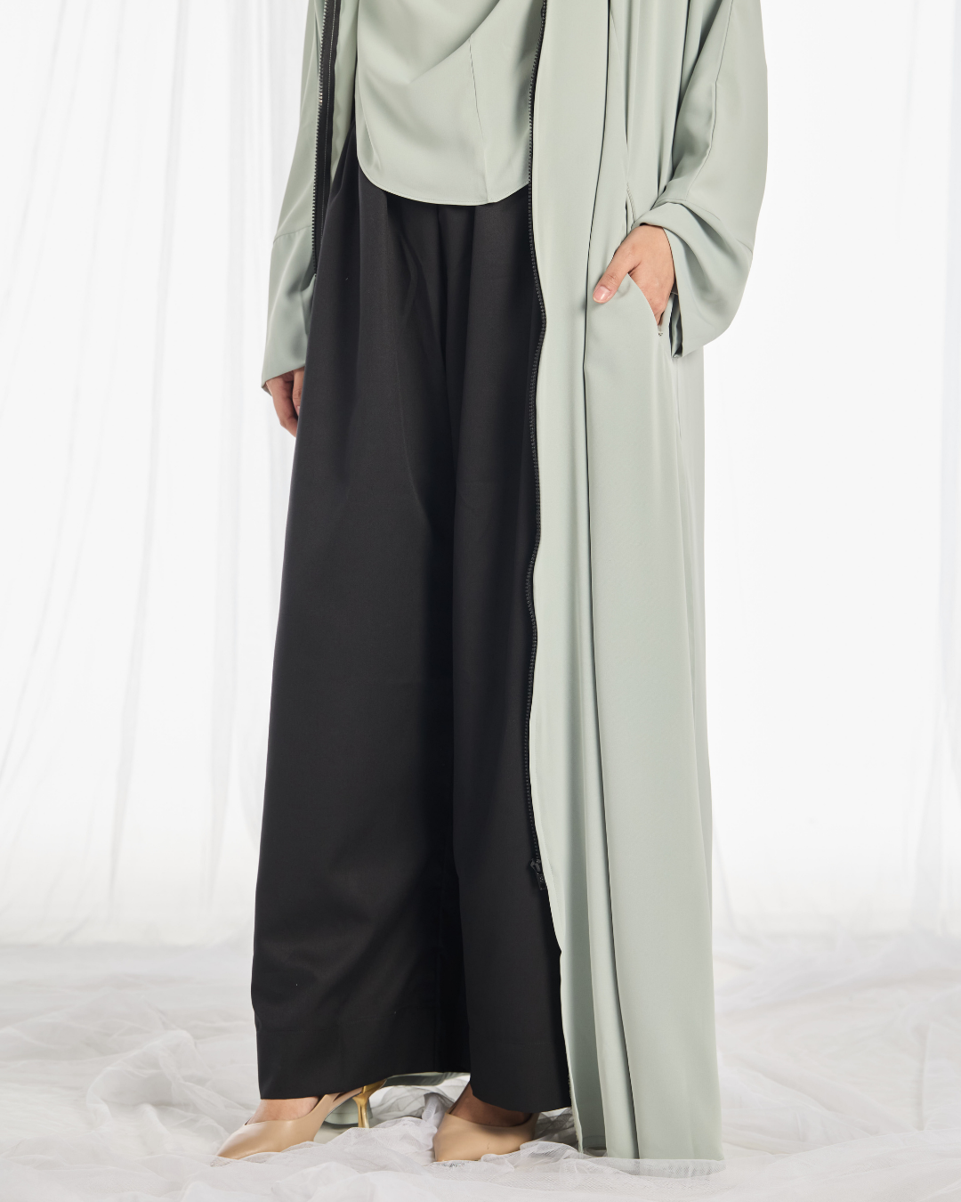 Safa Khimar Umrah Set in Mint
