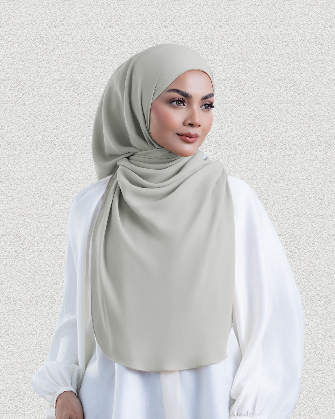 Leya Plain: Sage Green