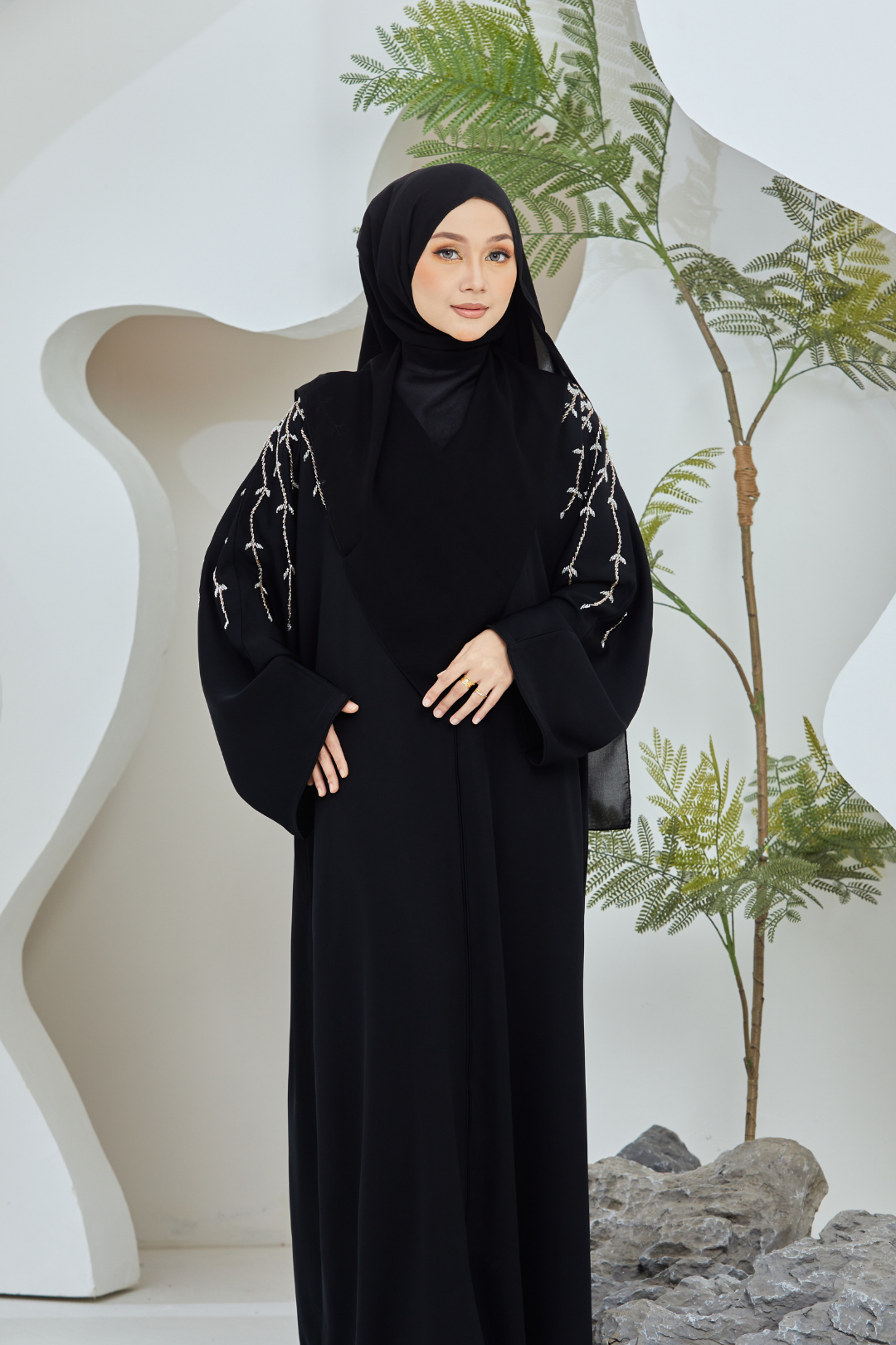 Muneera in Black