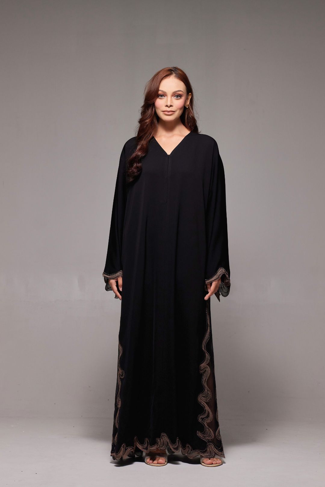 Melia Abaya in Black