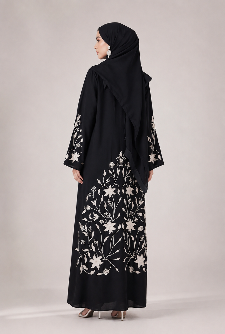 Davina Abaya in Black