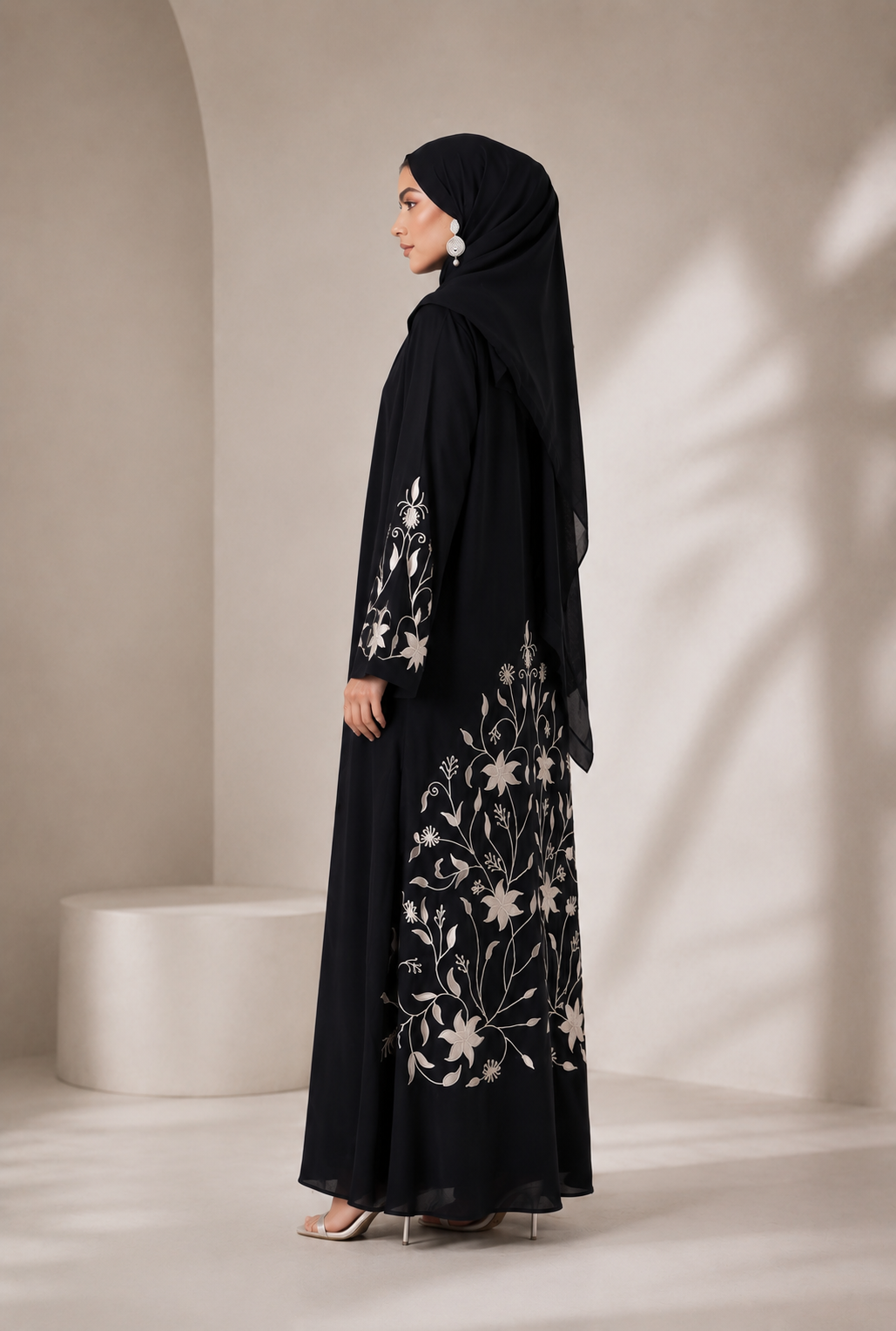 Davina Abaya in Black