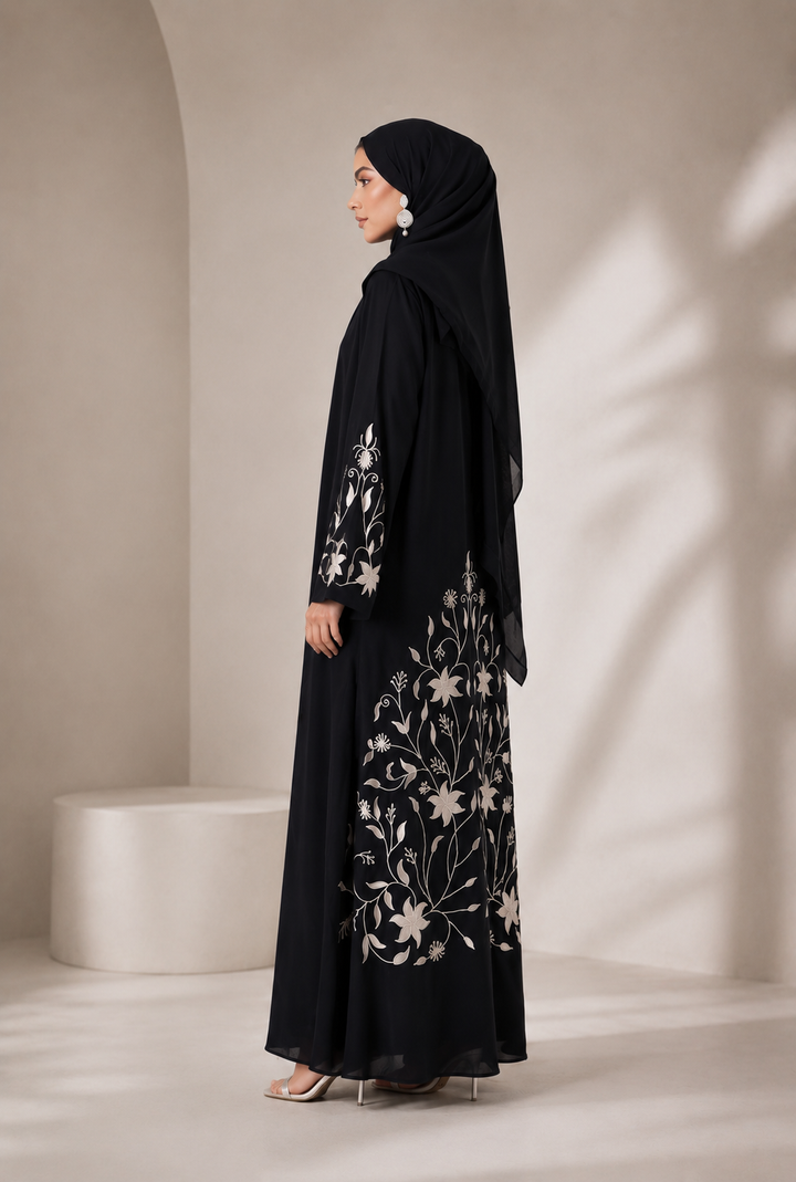 Davina Abaya in Black